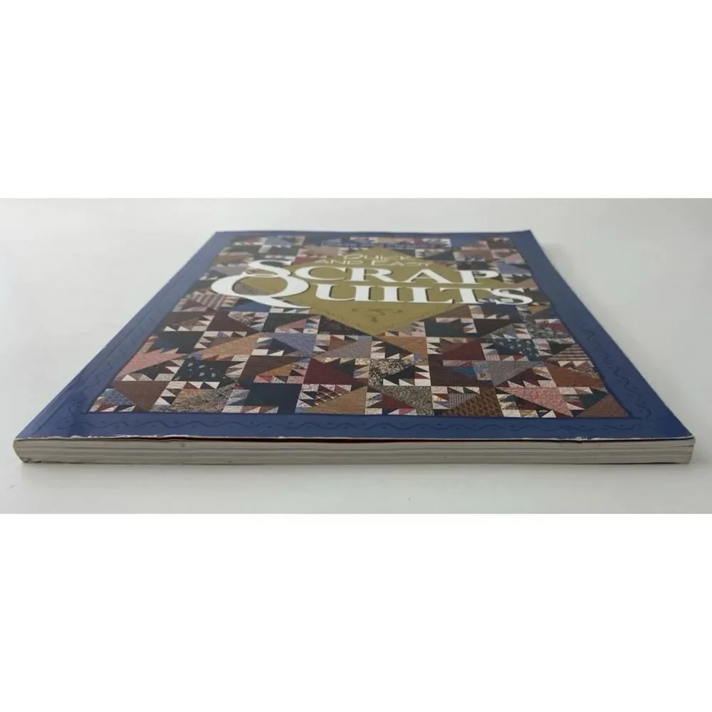 Leisure Arts QUICK AND EASY SCRAP QUILTS Quilt Pattern Booklet